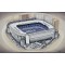 Bernabeu Stadium Fine Art Original Oil Painting - Real Madrid CF